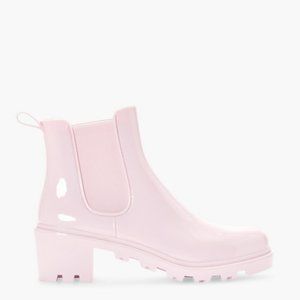 JustFab Roonie Pink Rain boot